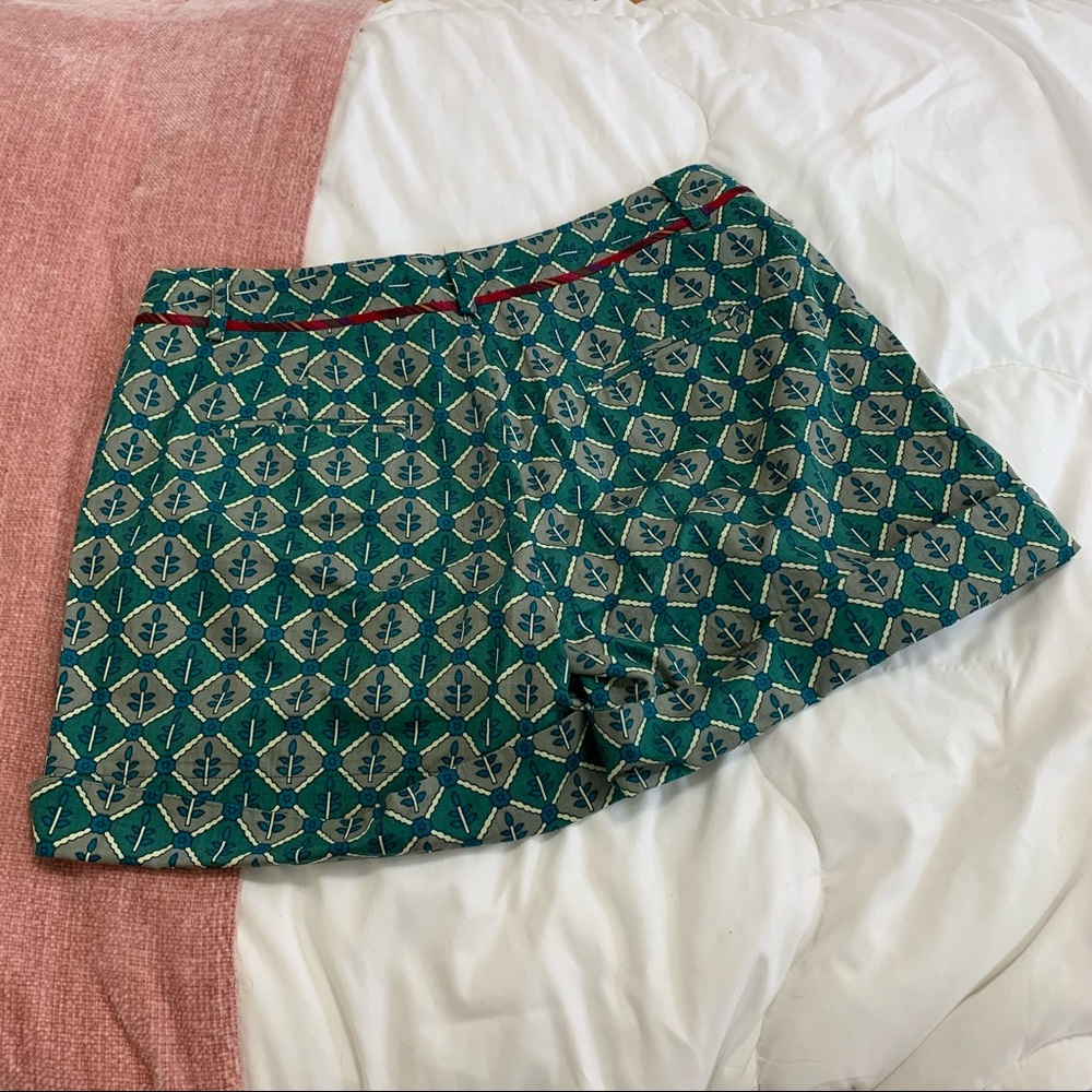 ANTHROPOLOGIE Corey Lynn Calter Printed Pattern Shorts 4 - Picture 7 of 16